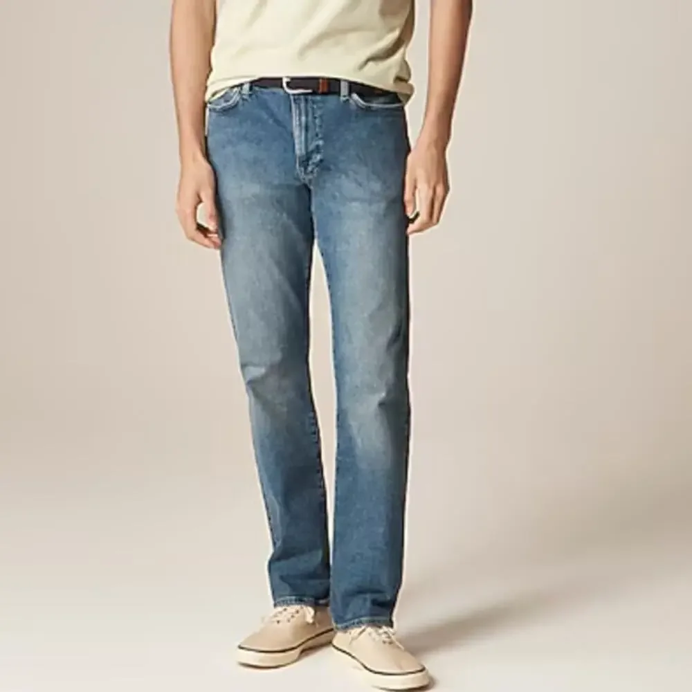 J.Crew 484 Slim-Fit Stretch Jeans Mens Sz 32x32 Blue Whitford Wash Straight Leg